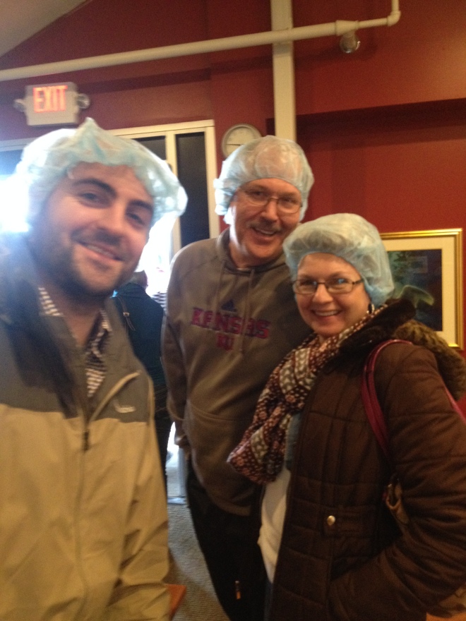 One of the highlights of January was Caleb's parents visiting over MLK weekend. We loved the tea tour at Celestial Seasonings in Boulder, hairnets and all! 